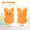 12 PCS Easter Bunny Plush Toys Decorations, Cute Animal Bunny Stuffed Doll, Party Favors and Classroom Prize Supplies, Easter Basket Stuffers Gift for Girls Boys